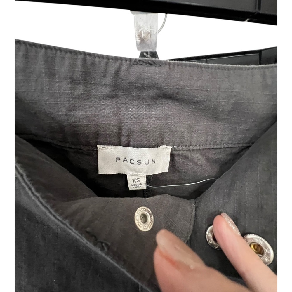 PacSun Charcoal Cargo Pants for Men - Picture 4 of 4